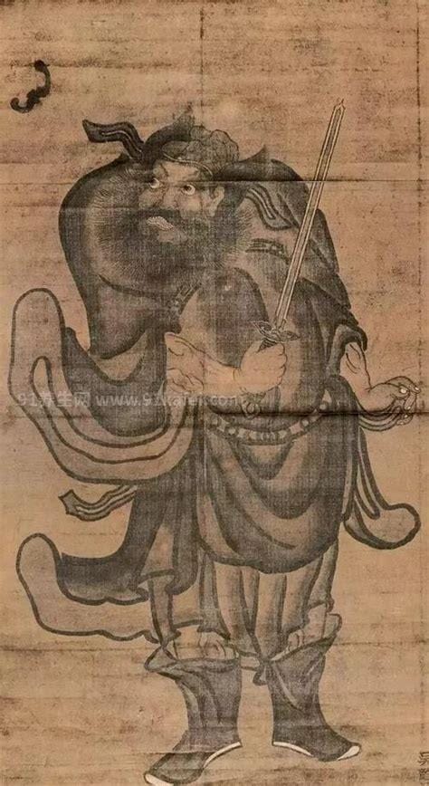 画圣是谁，唐代著名画家吴道子(画作