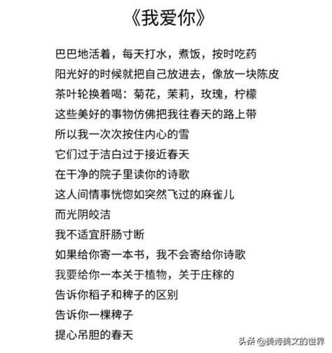 余秀华最好的十三首诗 诗词代表着人生的写照