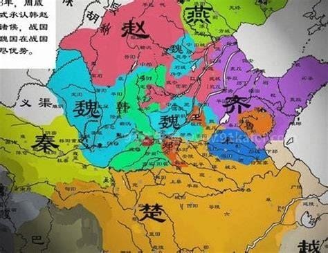 古代七国是现在的哪个省，战国七国分布图地图(详情)