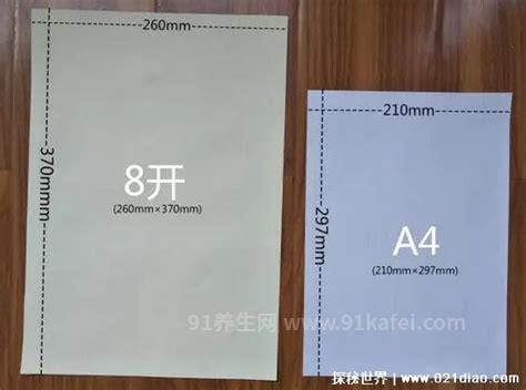 a4纸尺寸是多少厘米，长29.7宽21厘米(附比例示例图片)