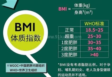 bmi正常值范围是多少，最理想数值为22（±10%）/大于30肥胖