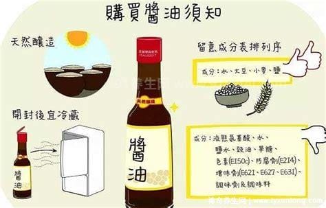 八种酱油致癌不能买，未经过滤/长期