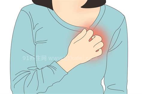右胸口隐隐作痛是什么原因