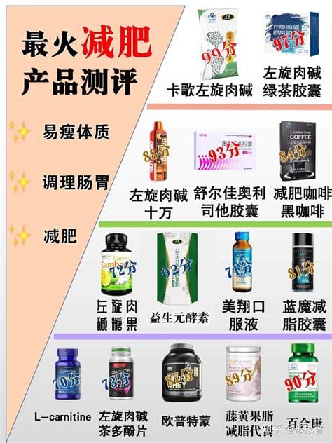 减肥产品十大品牌排行榜安全性减肥