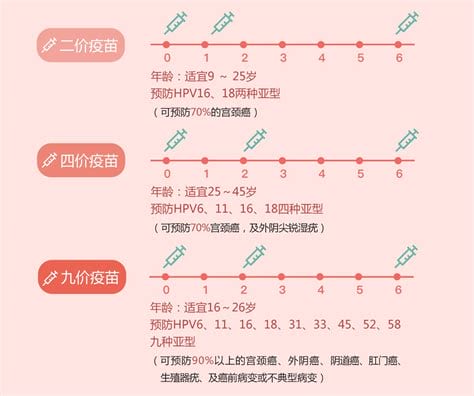 hpv疫苗2价4价9价的年龄层要多少钱