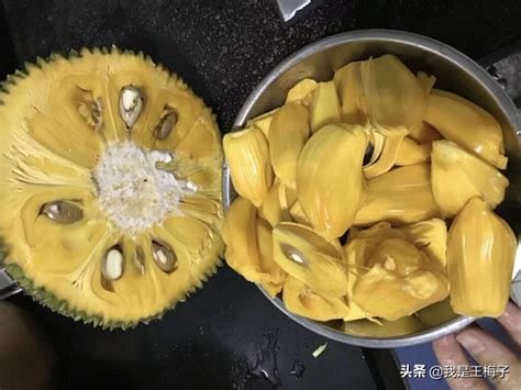 菠萝蜜怎么剥皮小窍门简单，刀面抹油不粘胶(文字教程)