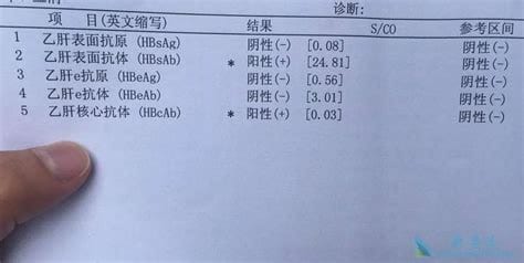 乙肝五项都是阴性正常吗